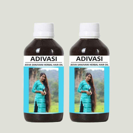(BUY 1 GET 1 FREE) Adivasi Jeeva Sanjivani Herbal Hair Oil 125ml 🔥LAST DAY Sale🔥